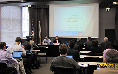 Vladimir Biriulin, Yury Kuznetsov and Alexey Kratiuk were among the speakers at the 5th Annual BRICS Intellectual Property Forum