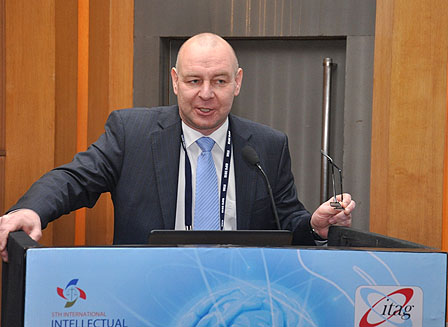 Sergey Dorofeev was among the speakers at Global IP Convention «IPR - the Powerhouse of Tomorrow»